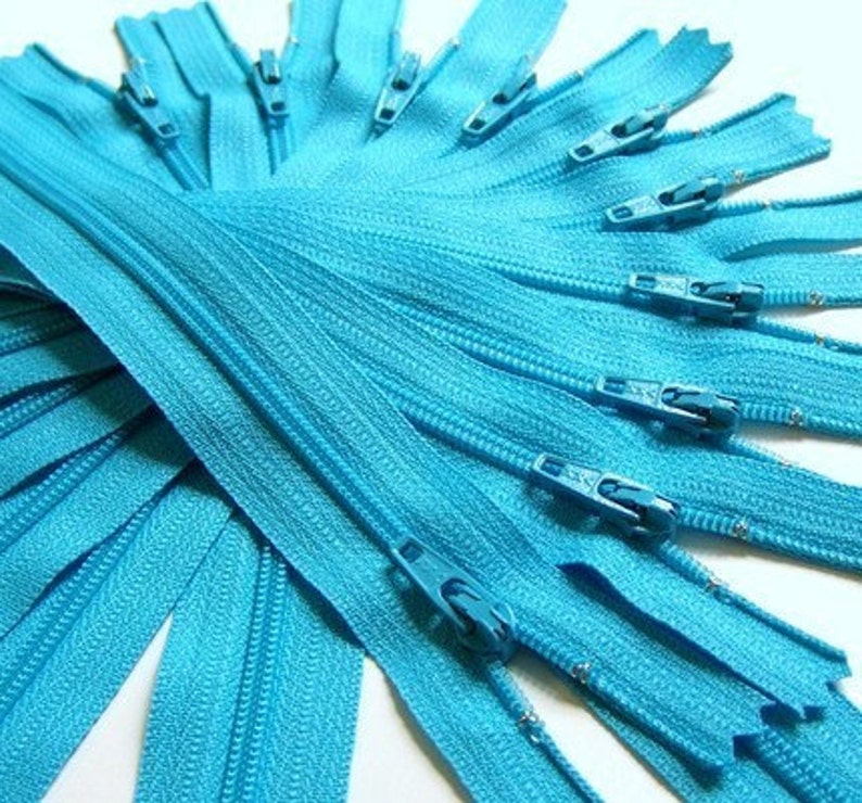 YKK Zippers Your choice of Colors 22 Inch Mix and Match Zips Qty5 image 2