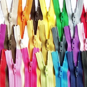 SALE 50 Assorted 14 Inch YKK Zippers image 2