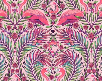 Tula Pink - Daydreamer- Pretty In Pink - Dragonfruit- 100% Cotton fabric - available in fq, half yard, and yardage