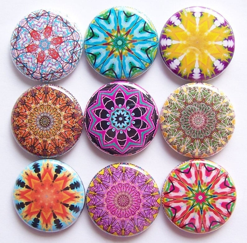 Wholesale 50 Kaleidoscope Zipper Pulls image 4