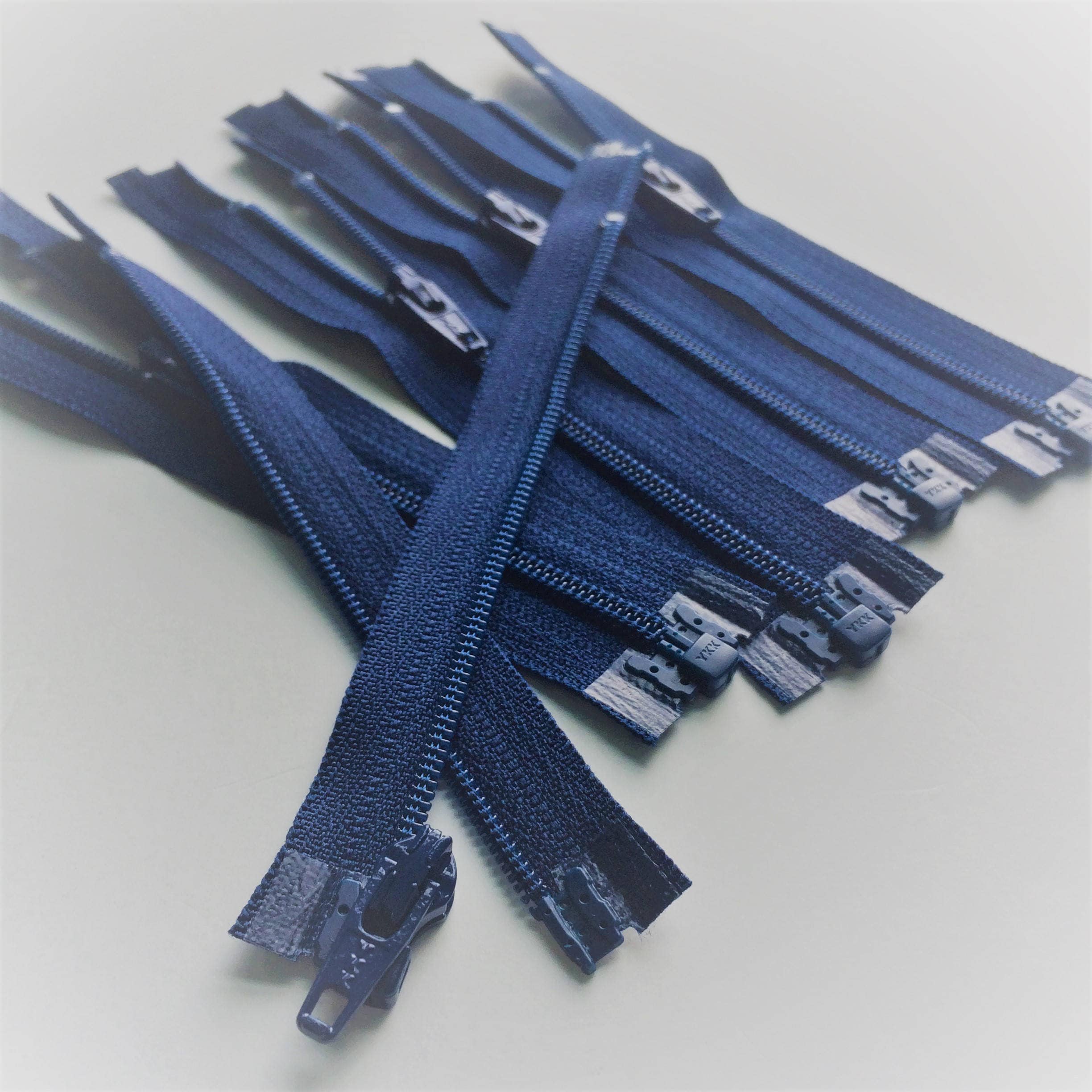その他 TEN NYLON ZIP NAVY L その他 TEN NYLON ZIP NAVY L Navy Blue Nylon Zipper 10 Inch