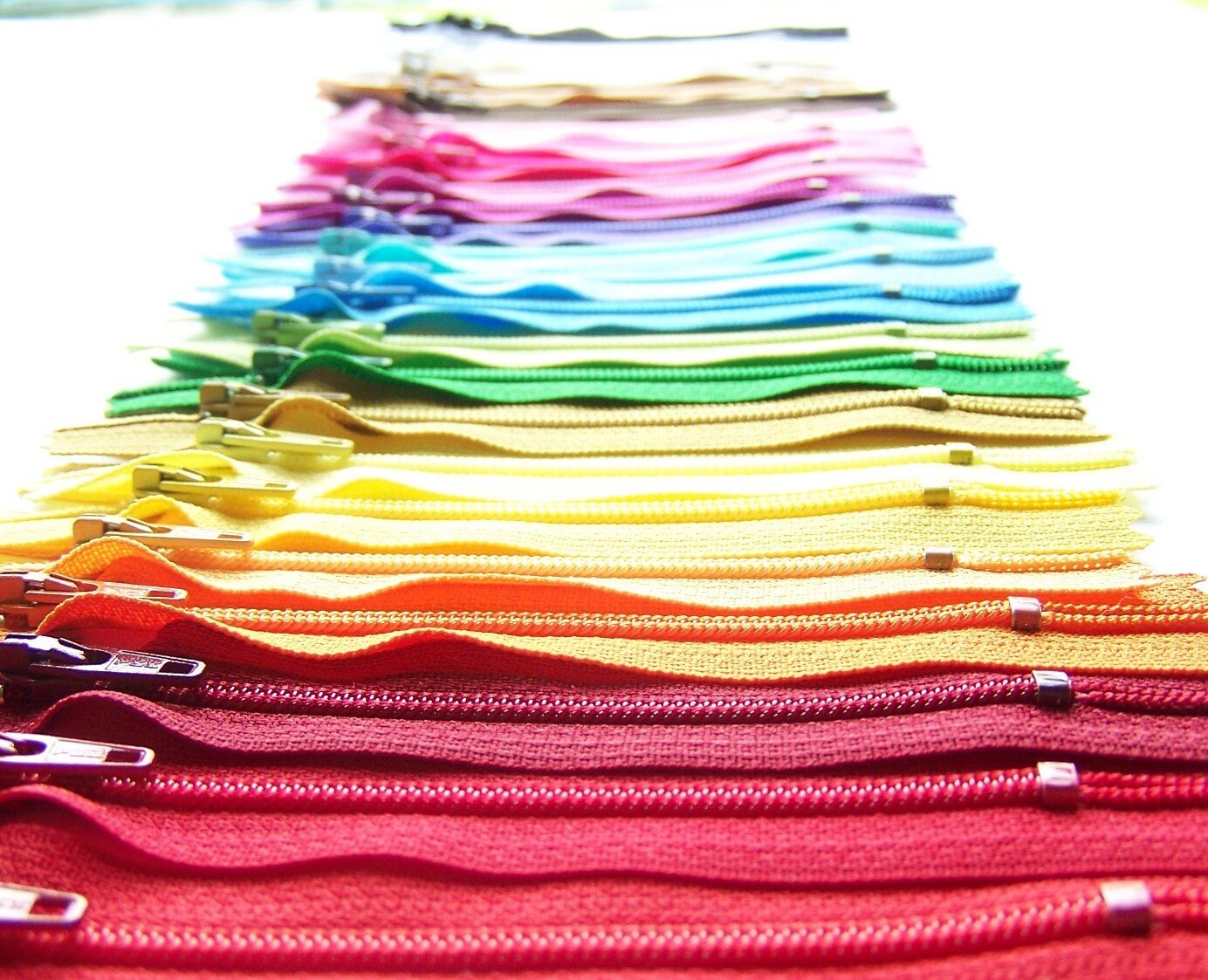 Zippers 9 Inch 3mm Ykk Zippers With a Standard Pull Mix and Etsy