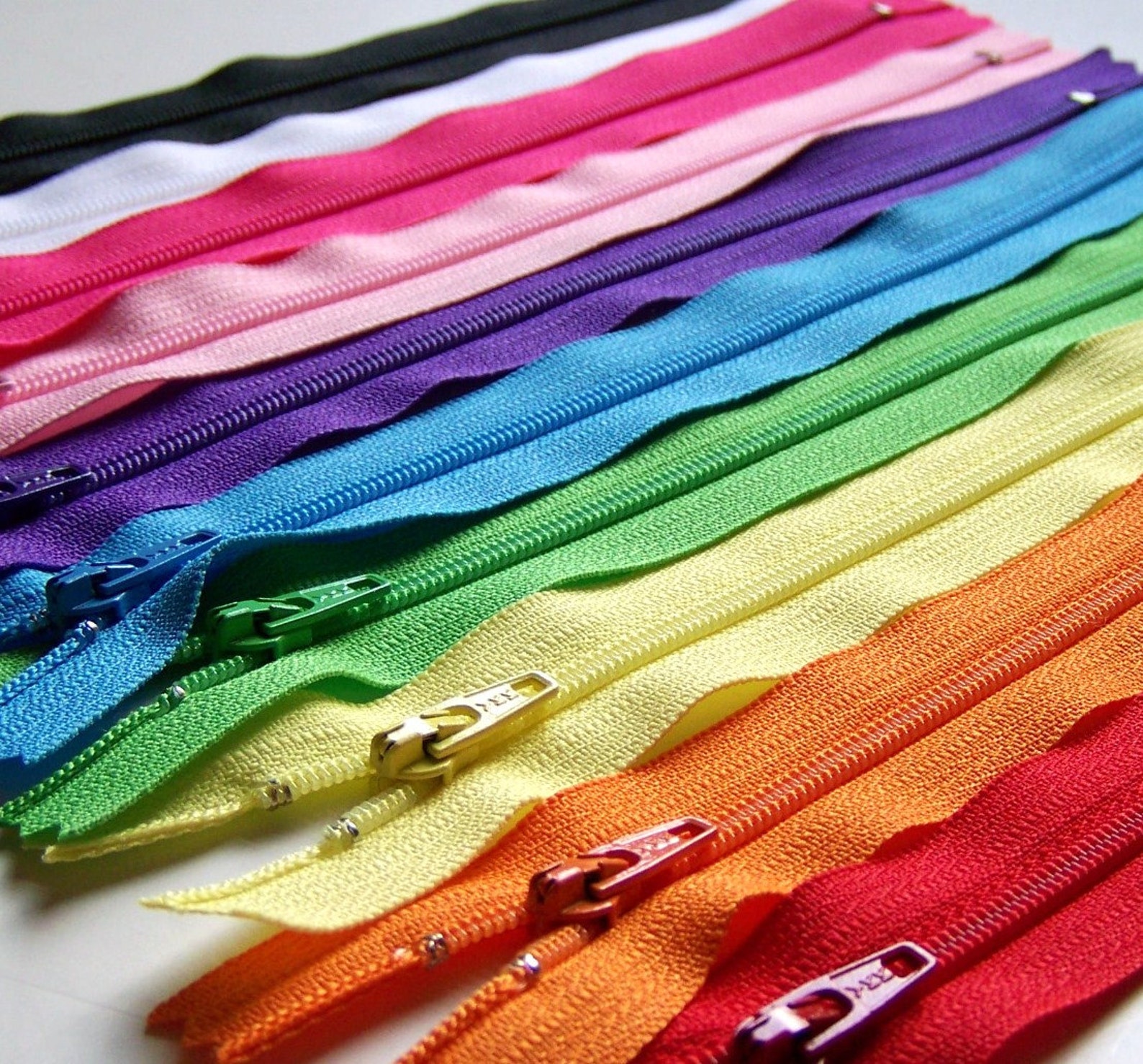 12 Inch Zippers Your Choice of 10 YKK Brand Mix and Match Etsy