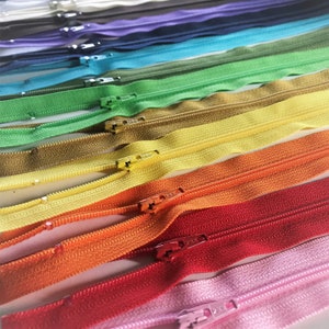 YKK Separating Zippers 10 inch Your choice of Color 1 Zipper image 6
