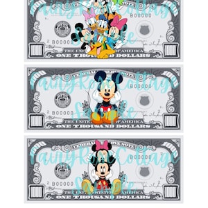 Cash Stuffing Placeholder Slips |1000 Dollar | Cash Budgeting | Savings Challenge | Sinking Funds