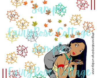 Pocahontas Savings Challenge | Money Tracker (Digital Download)
