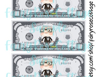 Cash Stuffing Placeholder Slips |1000 Dollar | Cash Budgeting | Savings Challenge | Sinking Funds