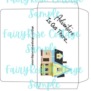 Cash Saving Envelope Challenge, Printable Envelope Only, For Adventure Is Out There