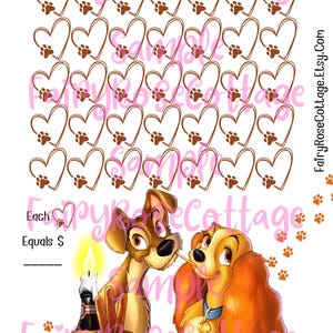 Savings Game Board |  Savings Challenge Game | Money Saving Challenge | Dog themed Game