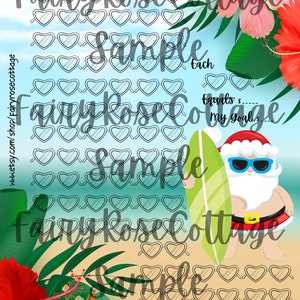 Christmas Savings Challenge | Savings Challenge Printable | Money Saving Challenge | Savings Tracker | Christmas In July
