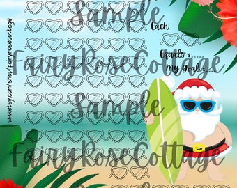 Christmas In July Savings Challenge | Printable Tracker (Digital Download)