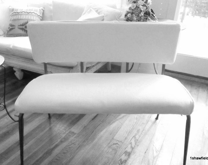 Retro Kitchen Dinette Vintage Bench Cottage Chic - Etsy