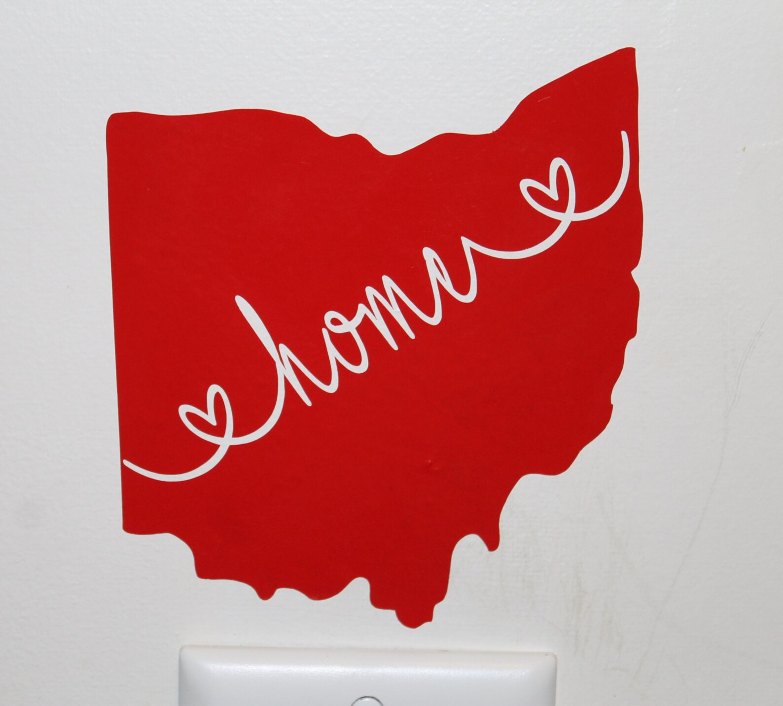 State of OHIO Home Decal Sticker Vinyl Car Decal Outdoor Etsy