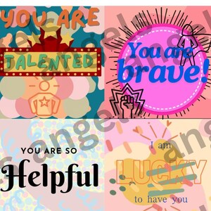 Inspirational Lunch Box Notes