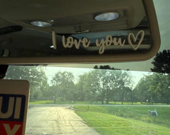 Rearview Mirror Sticker