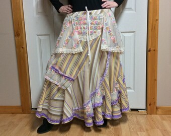 Skirt Gypsy Ladies Long Size Maxi Womens Jersey Dress New Elastic Waist UK 12-22 