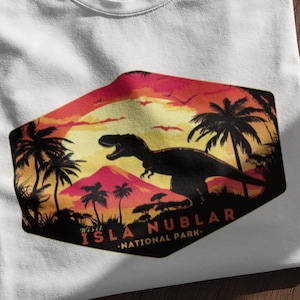 Jurassic Park T-Shirt: Isla Nublar Adventure, Universal Studios Gift