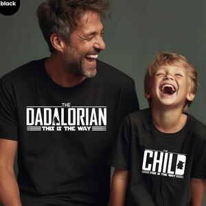 Dadalorian Mamalorian Matching Shirts: Funny Star Wars Parent Tees