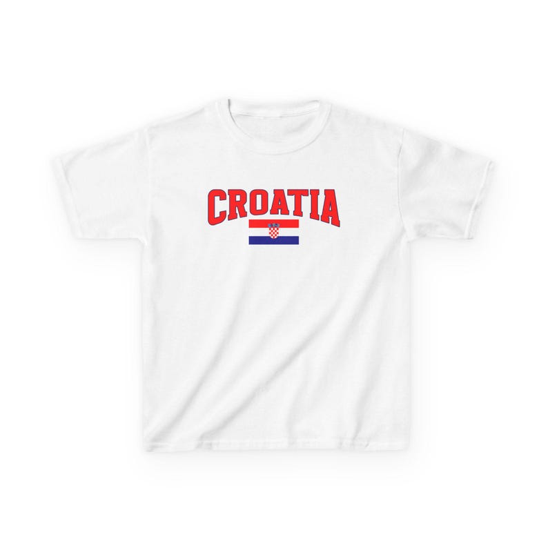 Croatia Shirt 2026 Soccer | Hrvatska Flag Soccer Tee Game Day Soccer | Gift for Soccer Fan World Football image 3