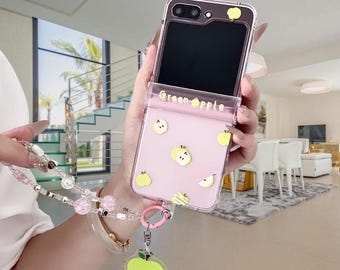 Cute Cartoon Case for Samsung Z Flip 7/6/5/4/3 & Motorola Razr 50/50 Ultra/60 – Foldable Phone Cover