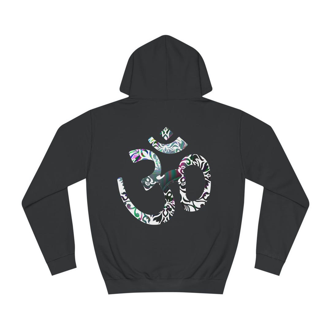 Om Pattern Design Hoodie