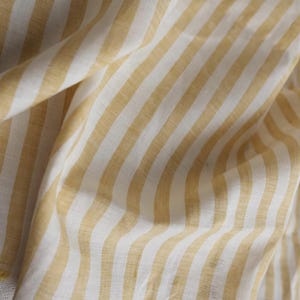 Linen textile for clothing sewing projects