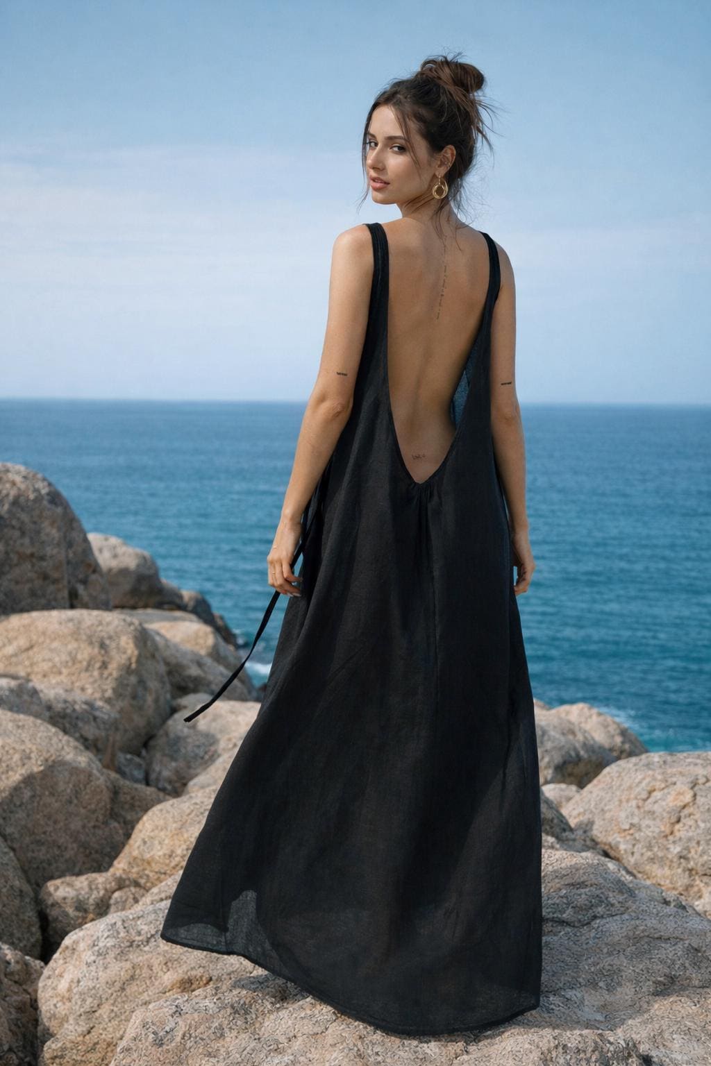 Loose Backless Dress - Etsy