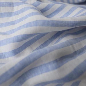 Striped linen cloth natural fiber fabric