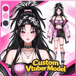 Gepersonaliseerde Live2D-avatar, Vtuber krijgt ruzie over rigging voor Twitch en YouTube.