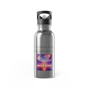 20oz Stainless Steel Water Bottle with Wide Neck