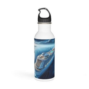 20oz Stainless Steel Water Bottle with Wide Neck