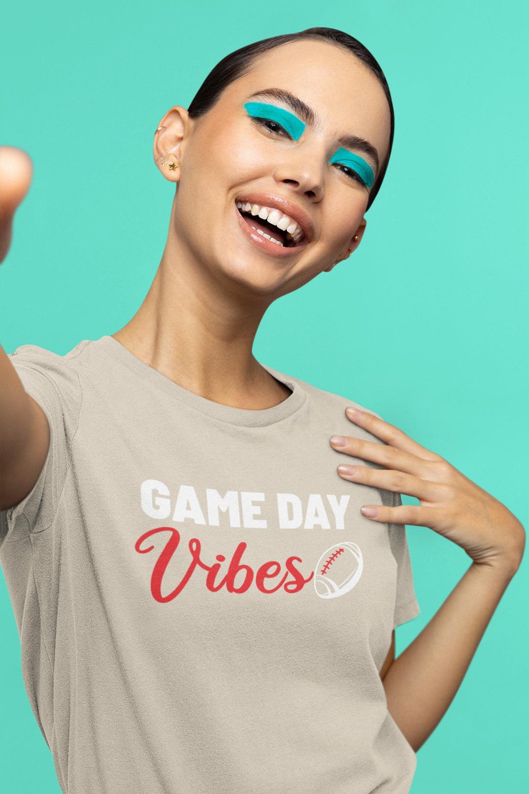 Game Day Vibes II (red) T-shirt - Etsy