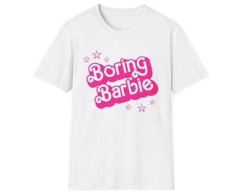 Camiseta de Barbie aburrida