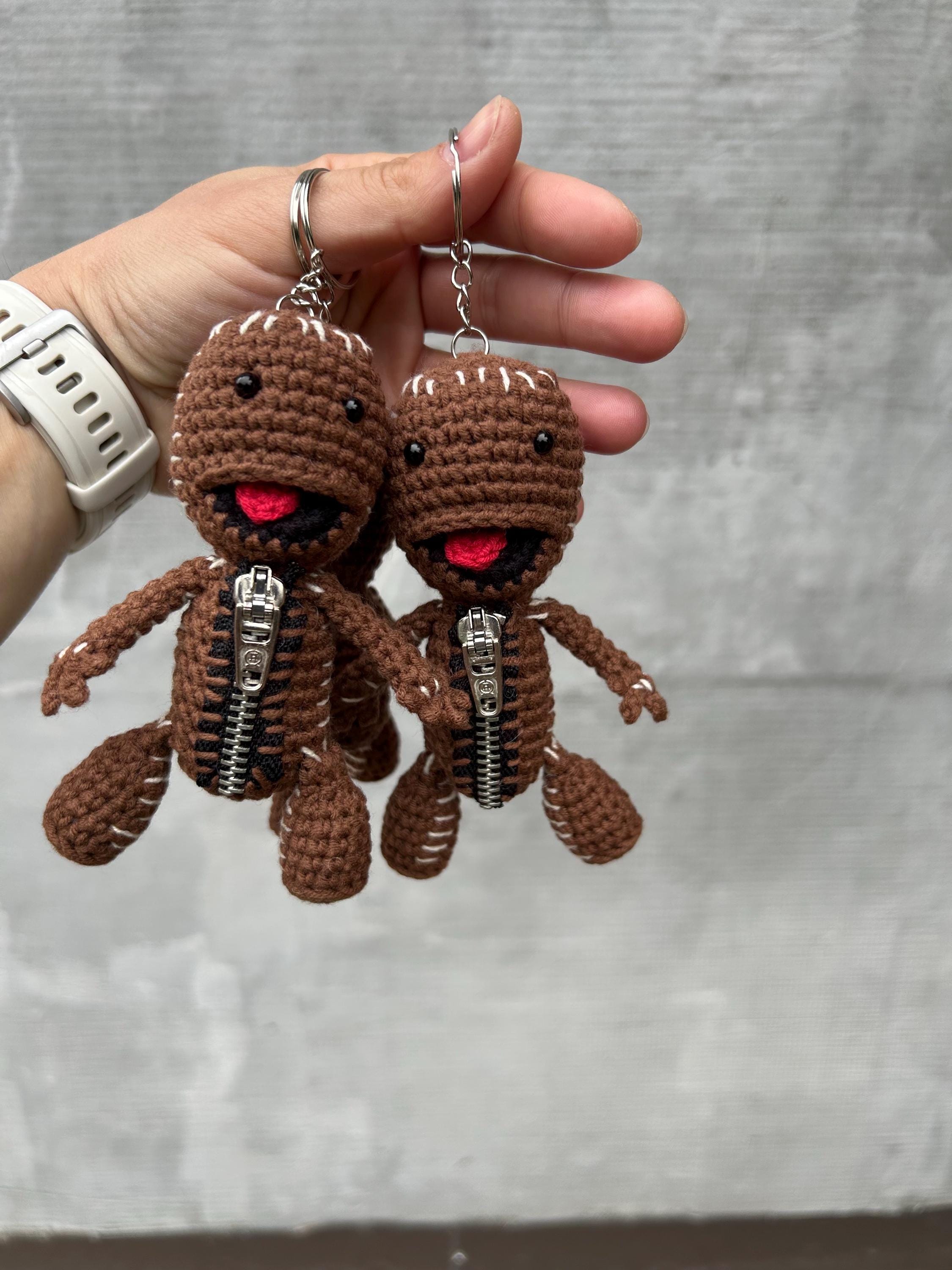 LittleBigPlanet Sackboy Jointed Action Figurines – 15 Styles Keychain Charms – Used