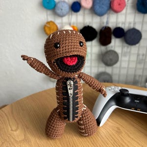 ビデオゲーム「サックボーイ 大冒険」のサックボーイぬいぐるみ - Etsy