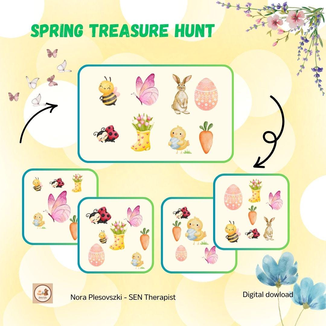 Spring Treasure Hunt - Etsy