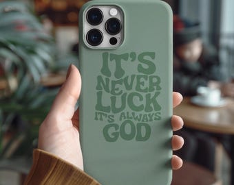 It's Always God Christian Phone Case for Iphone 17 Pro Max Case Christian Iphone Cases Bible Verse Phone Case Cute Christian Iphone 16 Cases