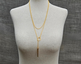 Lariat Necklace Discreet Day Collar sliding lariat necklace day sub discrete day collar, sub day collar necklace submissive day collar