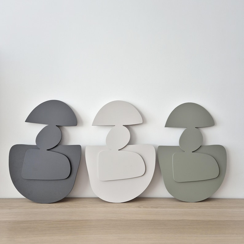 Modern 3d wall art FUNGI
