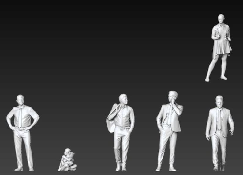 Human Figures Collection – 68 Realistic 3D People Models for ...