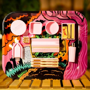 Magnetic Rolling Tray Set Accessories