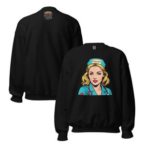 Comic Nurse Unisex Sweatshirt