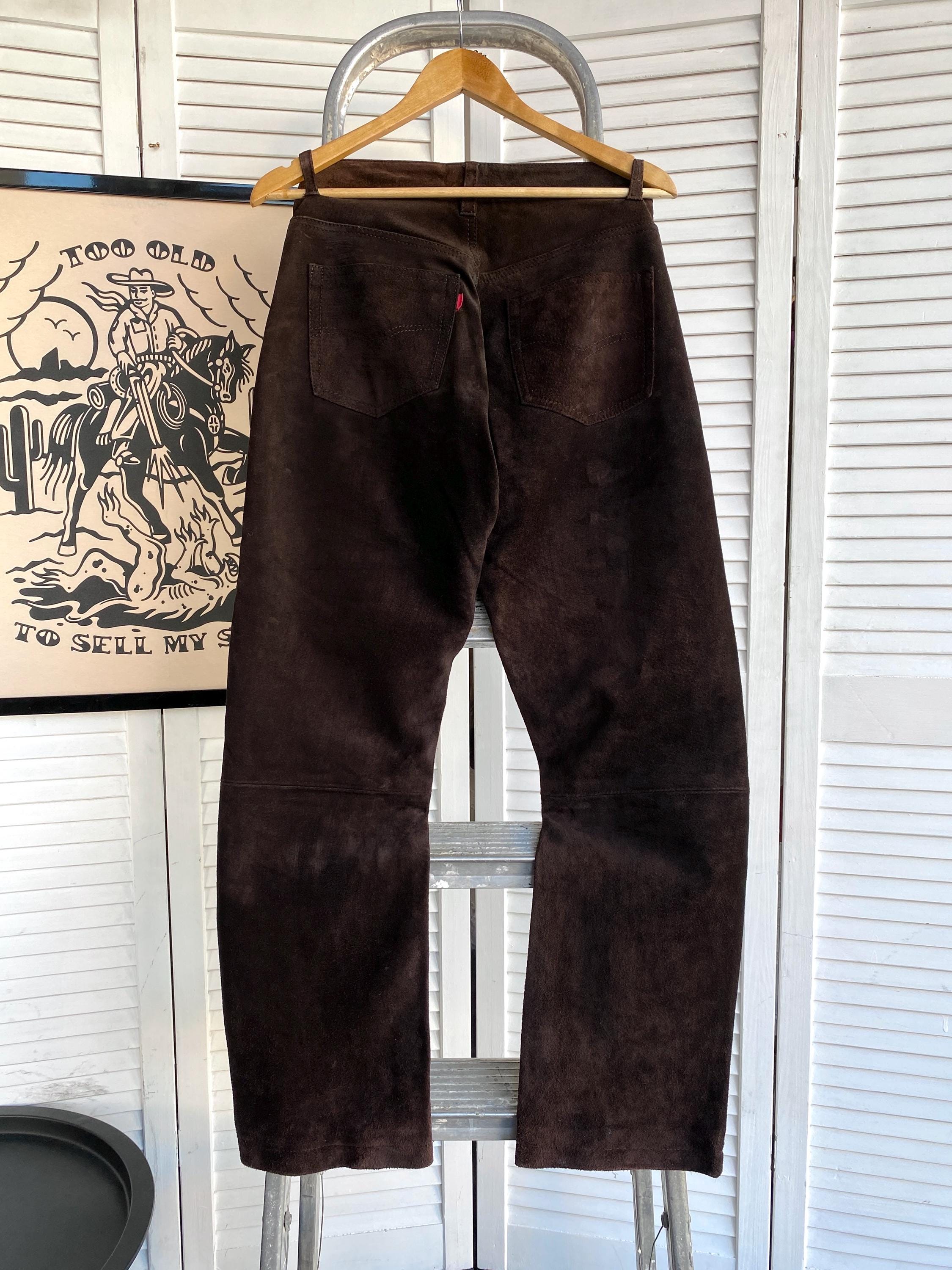 Levis Suede Pants - Etsy Levis Suede Pants - Etsy