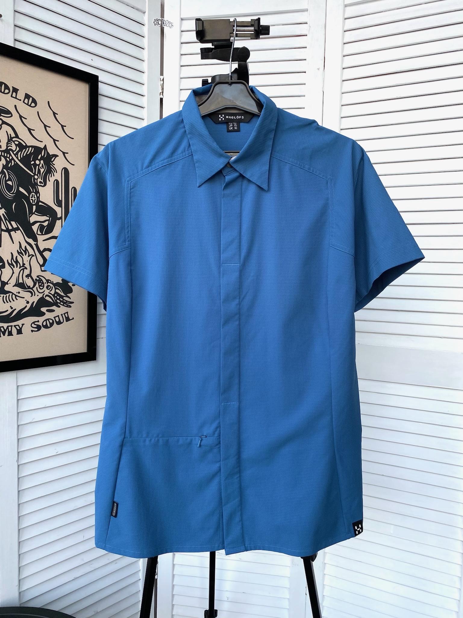 Haglöfs, Vintage Haglofs Climatic Gore Tex Tech Button Up Shirt