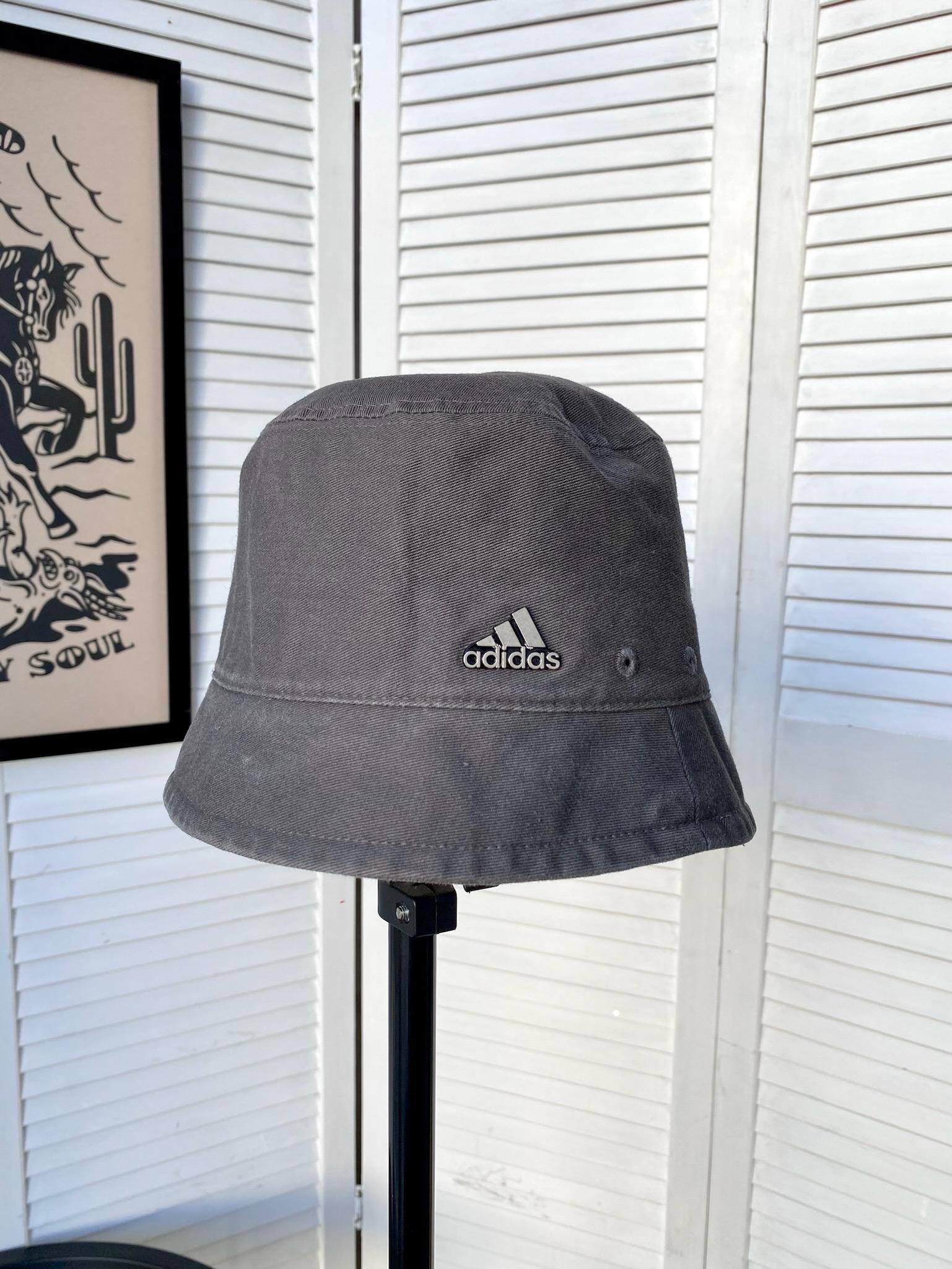 Adidas vintage 2002 bucket hat Vintage Adidas Metal Logo Bucket Hat Y2K - Etsy Canada main image 2