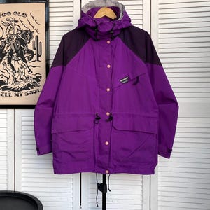 Vintage Mammut Gore-Tex Purple Outdoor Jacket Rare Ski Shell Purple Men’s Size M