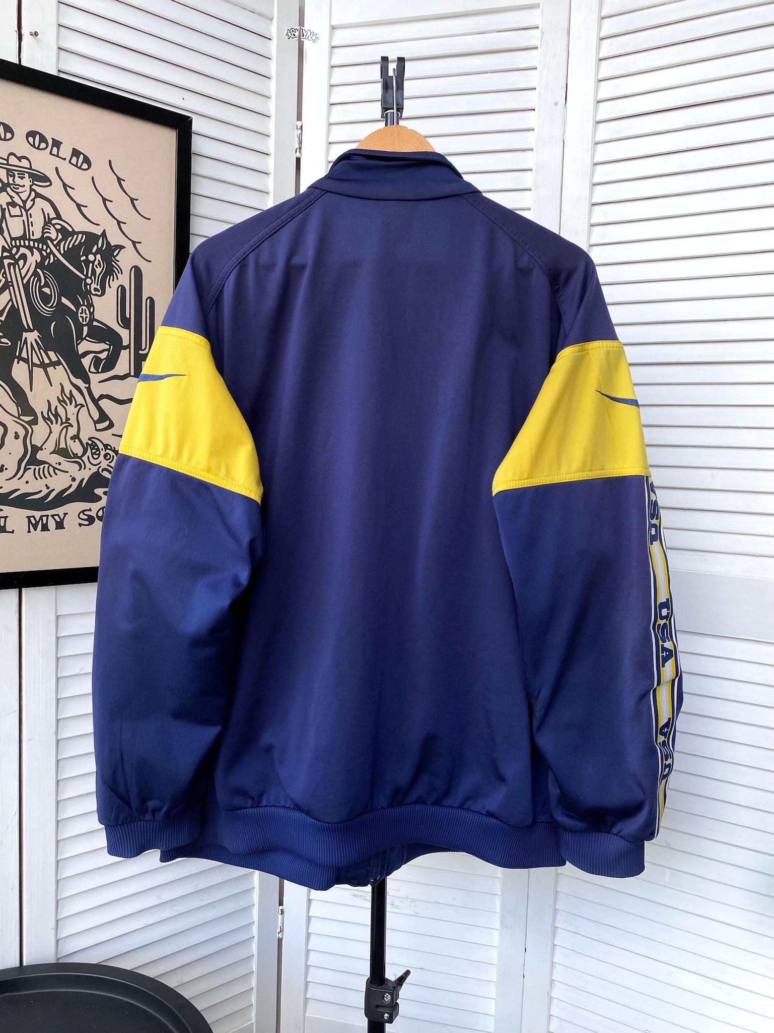 Vintage Nike USA Big Swoosh Lampasas Y2K Track Jacket - Etsy