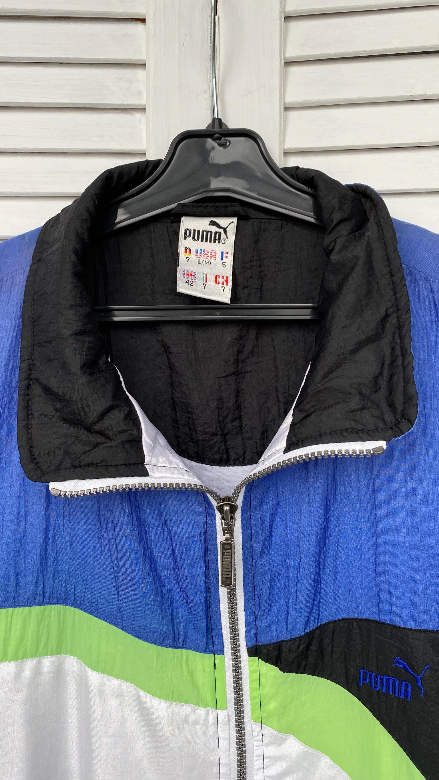 Vintage Puma Track Retro Striped Nylon Jacket 90s 80s - Etsy Australia