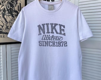Nike Vintage Big Retro Logo Tee Shirt Y2K