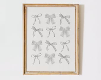 Kokette Raumdekor Schwarzweiss-Bögen Girly Plakat Ästhetische Neutrale Wandkunst Kinderzimmer-Druck Preppy Girly Room Decor Graue trendige Wandkunst